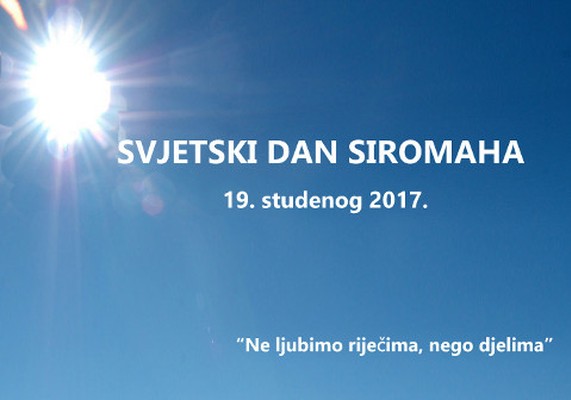 1. Svjetski dan siromaha