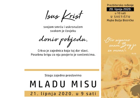 Svećeničko ređenje i mlada misa - vlč. Marko Dominić