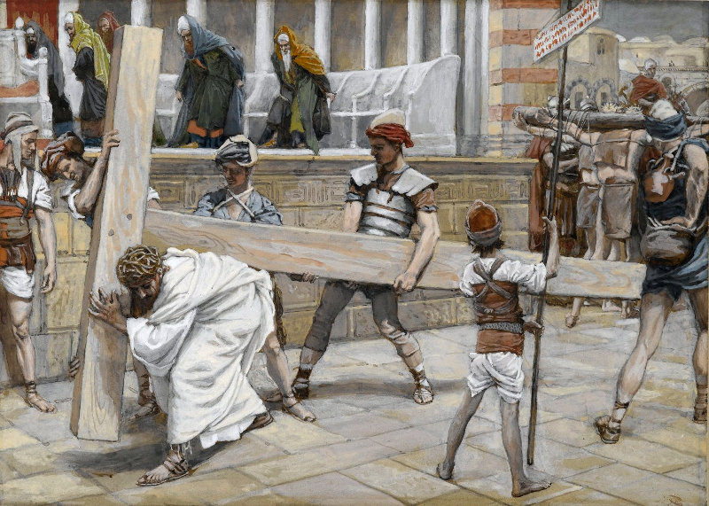 Isus nosi križ - James Tissot Isus nosi križ - James Tissot