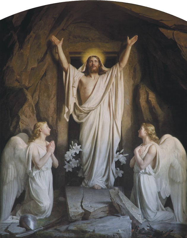 Carl Heinrich Bloch (1834.-1890.): Mt 28, 6 (Uskrsnuće)